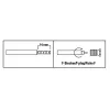 Hama 00205206 conector coaxial F hembra 2 uds.