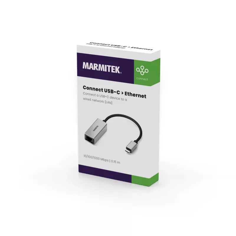 Marmitek Connect adaptador USB-C a Ethernet 8373