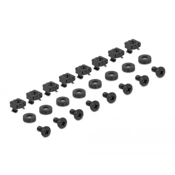 Soporte de montaje DeLOCK 19 pulgadas longitud ajustable 368-600 mm gris 2 uds.