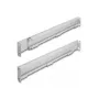 Soporte de montaje DeLOCK 19 pulgadas longitud ajustable 368-600 mm gris 2 uds.