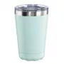Vaso térmico Hama To Go Round 00181586 - 0,27 L azul vaso de acero inoxidable