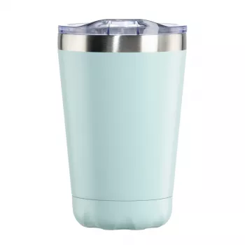 Vaso térmico Hama To Go Round 00181586 - 0,27 L azul vaso de acero inoxidable