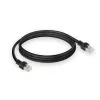 ACT Negro 7 metros Cable de red S/FTP CAT7 PUR flex sin lengüeta con conectores RJ45 (conforme CAT6A)