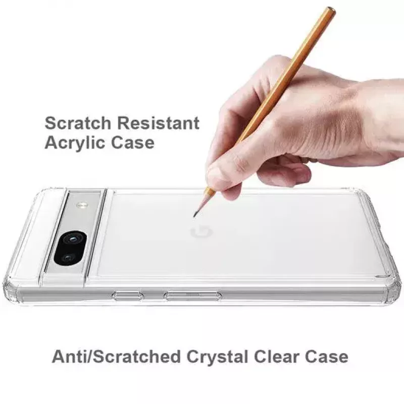 Funda JT BERLIN 10918 para móvil transparente para Google Pixel 7a