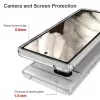 Funda JT BERLIN 10918 para móvil transparente para Google Pixel 7a