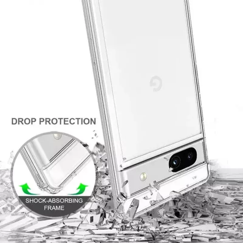 Funda JT BERLIN 10918 para móvil transparente para Google Pixel 7a