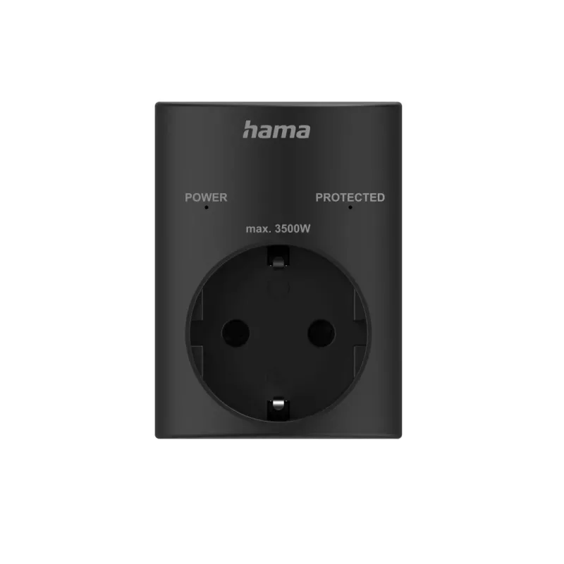 Enchufe inteligente Hama 223322 3680 W Home negro