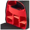 Mochila Hama Ohio negra, roja