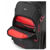 Mochila Hama Ohio negra, roja