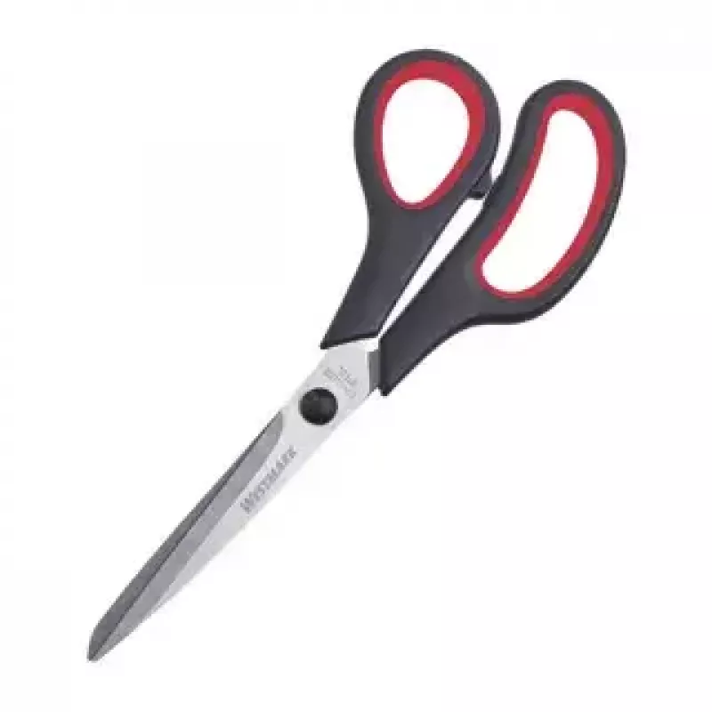 Tijera universal de corte recto Westmark 13772270 negra roja acero inoxidable