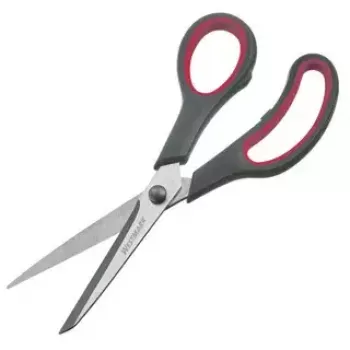 Tijera universal de corte recto Westmark 13772270 negra roja acero inoxidable