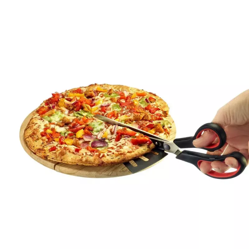 Cortapizzas Westmark Antonio acero inoxidable negro rojo 77 mm