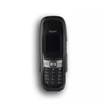 Funda de soporte JT BERLIN 12019 negra universal para Aastra Mitel