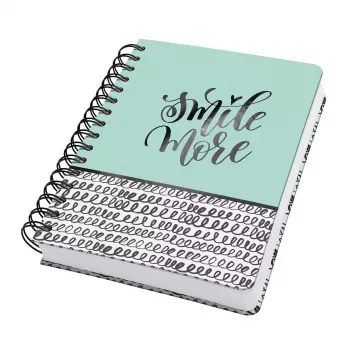 Cuaderno Sigel Jolie JN623 A5 120 hojas negro menta blanco