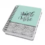 Cuaderno Sigel Jolie JN623 A5 120 hojas negro menta blanco
