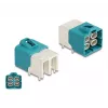 DeLOCK HDMTD conector cuádruple en ángulo para placas de circuito