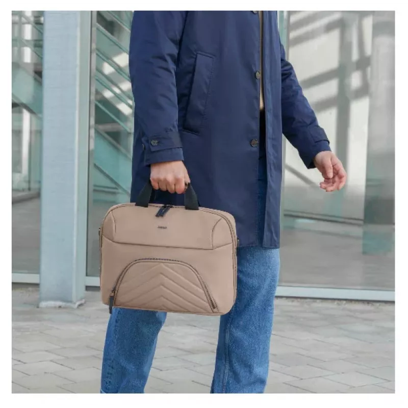 Hama Premium Lightweight 00222044 bolsa para portátil, 40-41 cm (15,6-16,2 pulgadas), beige