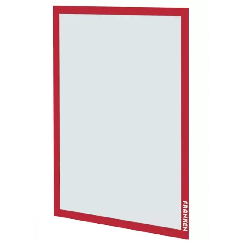Marco para pizarra Franken AR15012 rojo A3 470x10x650mm 2 uds.