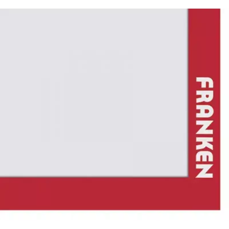 Marco para pizarra Franken AR15012 rojo A3 470x10x650mm 2 uds.
