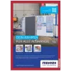 Marco para pizarra Franken AR15012 rojo A3 470x10x650mm 2 uds.
