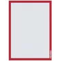Marco para pizarra Franken AR15012 rojo A3 470x10x650mm 2 uds.