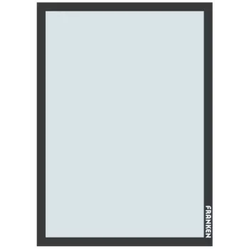 Marco para pizarras Franken AR15102 A3 negro 470x10x650mm 2 uds.