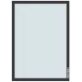Marco para pizarras Franken AR15102 A3 negro 470x10x650mm 2 uds.