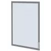 Marco para pizarra Franken AR15132 plata A3 470x10x650mm 2 uds.