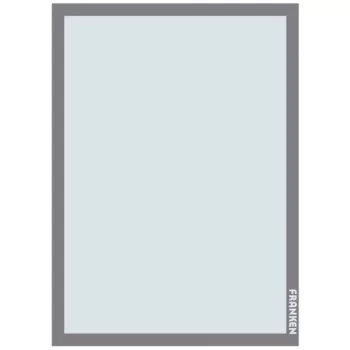 Marco para pizarra Franken AR15132 plata A3 470x10x650mm 2 uds.
