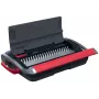 GBC CombBind® CB15 encuadernadora manual, encuadernadora de peine, manual, 165 hojas, negro, rojo