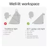 Barra de luz LED para portátil con clip ACT AC8050, regulable, alimentación USB