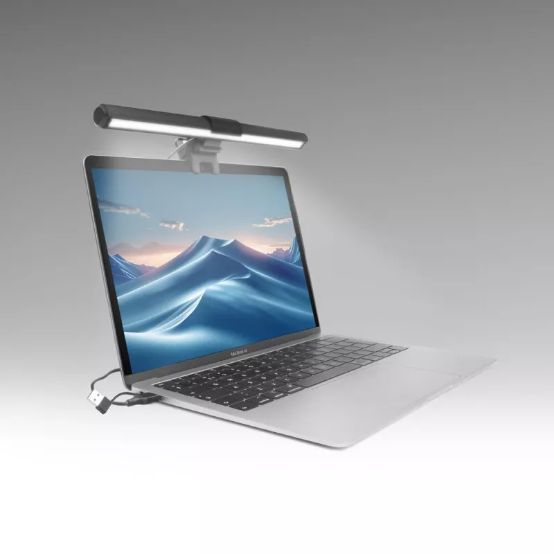 Barra de luz LED para portátil con clip ACT AC8050, regulable, alimentación USB