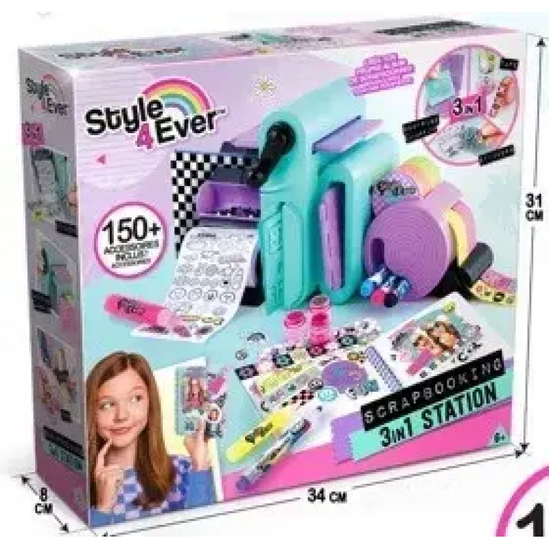 Estación de scrapbooking Canal Toys 275CL kit 3 en 1 — Canal Toys 275CL
