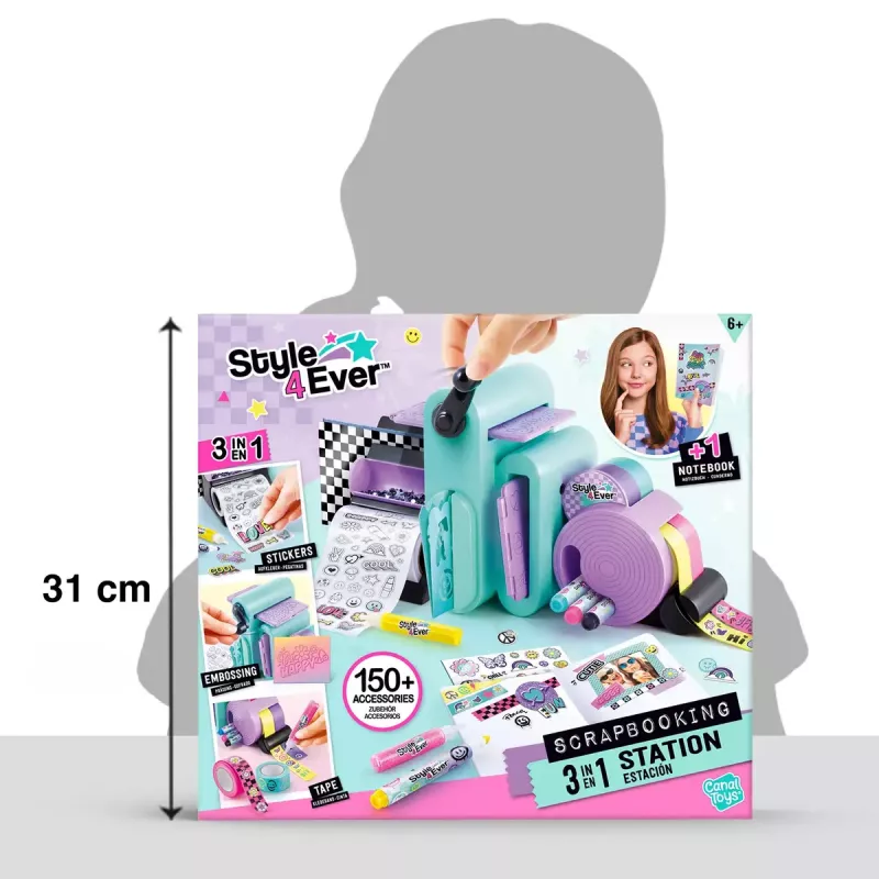 Estación de scrapbooking Canal Toys 275CL kit 3 en 1 — Canal Toys 275CL