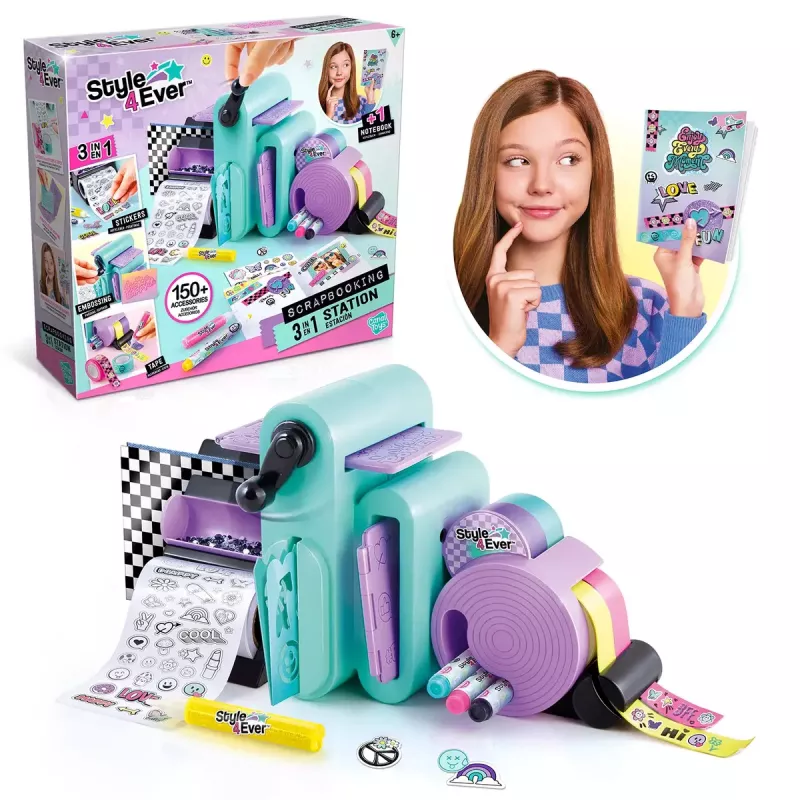 Estación de scrapbooking Canal Toys 275CL kit 3 en 1 — Canal Toys 275CL