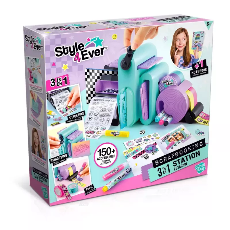 Estación de scrapbooking Canal Toys 275CL kit 3 en 1 — Canal Toys 275CL