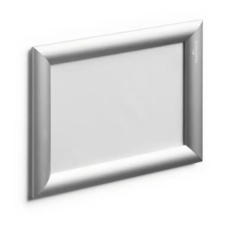 Marco individual Durable 479523 — aluminio/plástico, 179 × 240 × 12 mm, plateado
