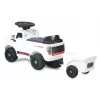 Coche de arrastre Jamara Shelby Ford F-150 Raptor — a batería, 1 asiento, 4 ruedas, negro/blanco