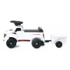 Coche de arrastre Jamara Shelby Ford F-150 Raptor — a batería, 1 asiento, 4 ruedas, negro/blanco