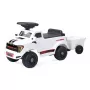 Coche de arrastre Jamara Shelby Ford F-150 Raptor — a batería, 1 asiento, 4 ruedas, negro/blanco