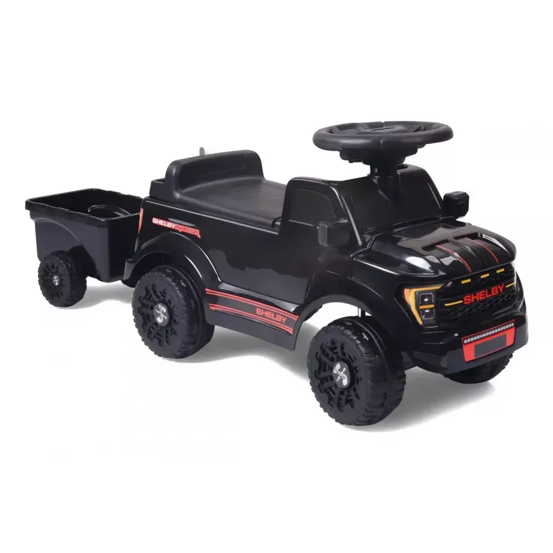 Coche de arrastre Jamara Shelby Ford F-150 Raptor – a batería, 1 asiento, 4 ruedas, negro
