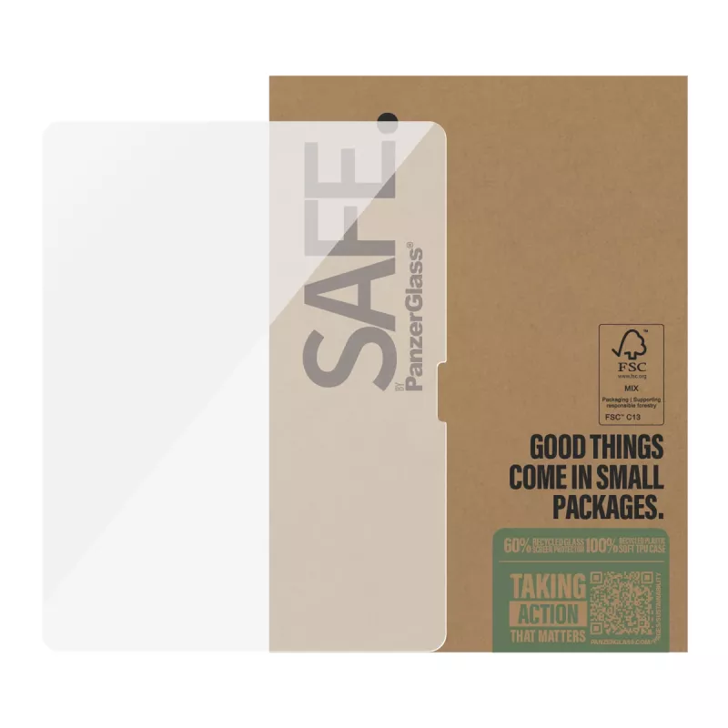 Protector de pantalla de vidrio templado PanzerGlass SAFE. para iPad Air 13