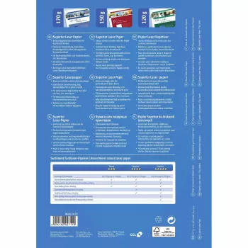 Papel fotográfico A4 Avery Premium Colour Laser 170 g/m² brillo blanco 1298