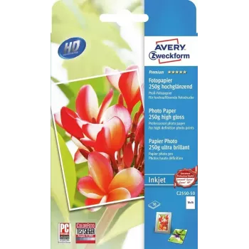 Papel fotográfico Avery C2550-50