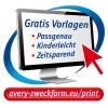 Films de inyección de tinta para transferencia textil Avery Zweckform MD1001 — polipropileno A4 210×297 mm, blanco, colores claros, pack de 5