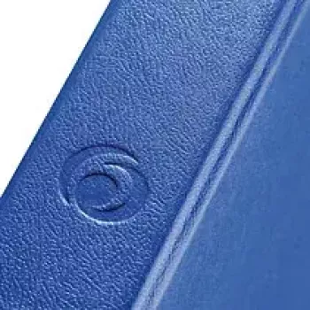 Archivador de anillas Herlitz 05365044 A5 azul polipropileno