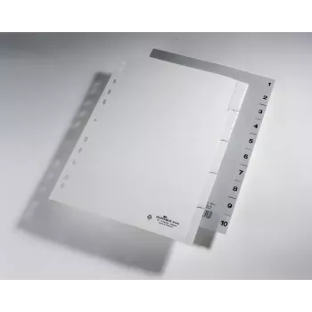 Índice numérico de pestañas Durable 6511-10