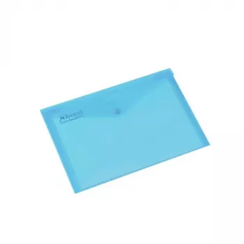 Rexel Popper Wallet A4 azul (5), A4, polipropileno (PP), azul, 150 hojas, 335 mm, 235 mm