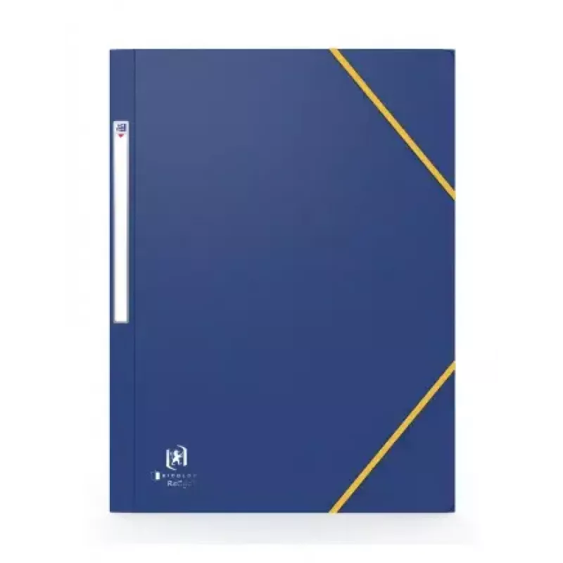 Carpeta con gomas en las esquinas ELBA Boston, A4, surtida, cartón 0,5 mm, con lengüeta de etiquetado - pack de 10 (120515.20)