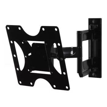Peerless PARAMOUNT PA740 soporte de pared articulado, inclinable y giratorio, para pantallas planas de 22-40 pulgadas (55,9-101,6 cm), negro brillante